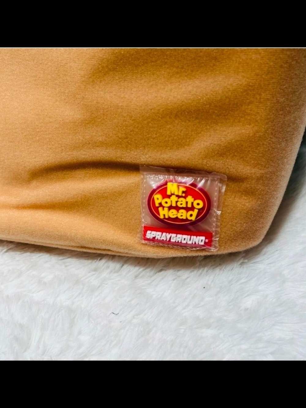 Sprayground Orange Mr. Potato Head Plush Accent